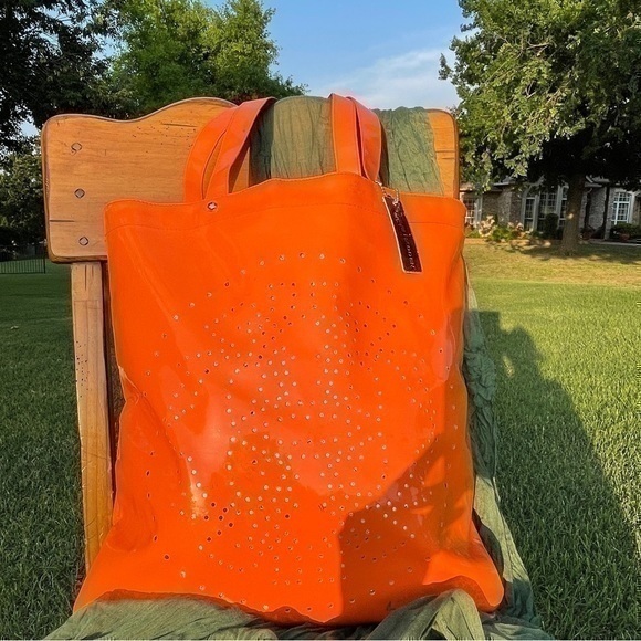 Steve Madden tote/bag. Orange. Very good condition. - Picture 1 of 13